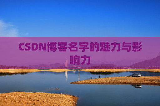 CSDN博客名字的魅力与影响力